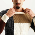 Men’s Casual Colorblock Sweater