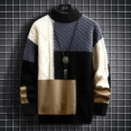 Men’s Casual Colorblock Sweater