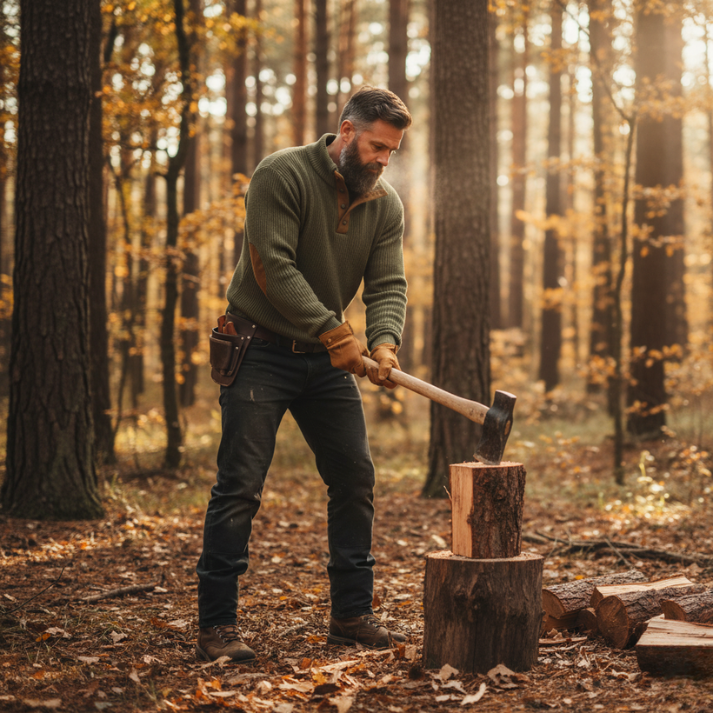 Men’s Henley Sweater