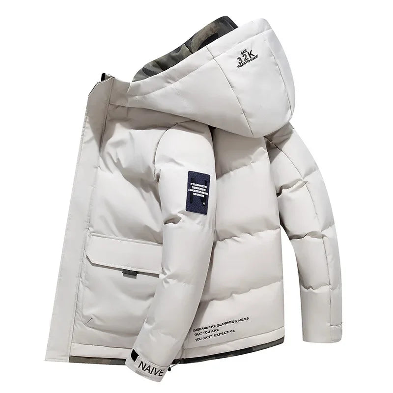 Men’s Hooded Winter Puffer Jacket