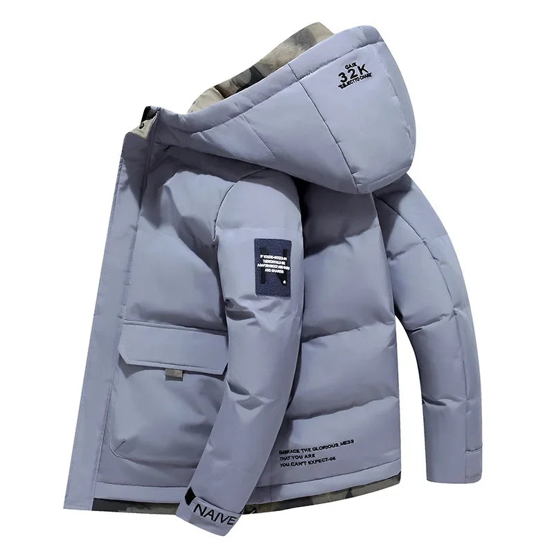 Men’s Hooded Winter Puffer Jacket
