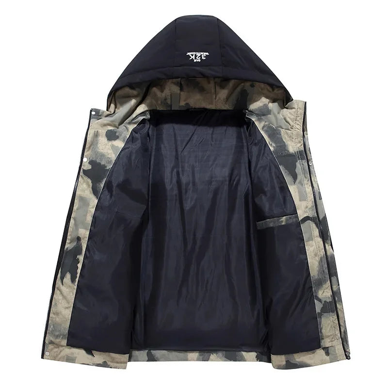 Men’s Hooded Winter Puffer Jacket