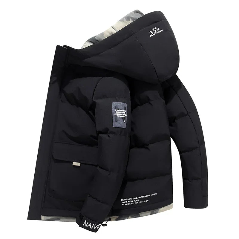 Men’s Hooded Winter Puffer Jacket