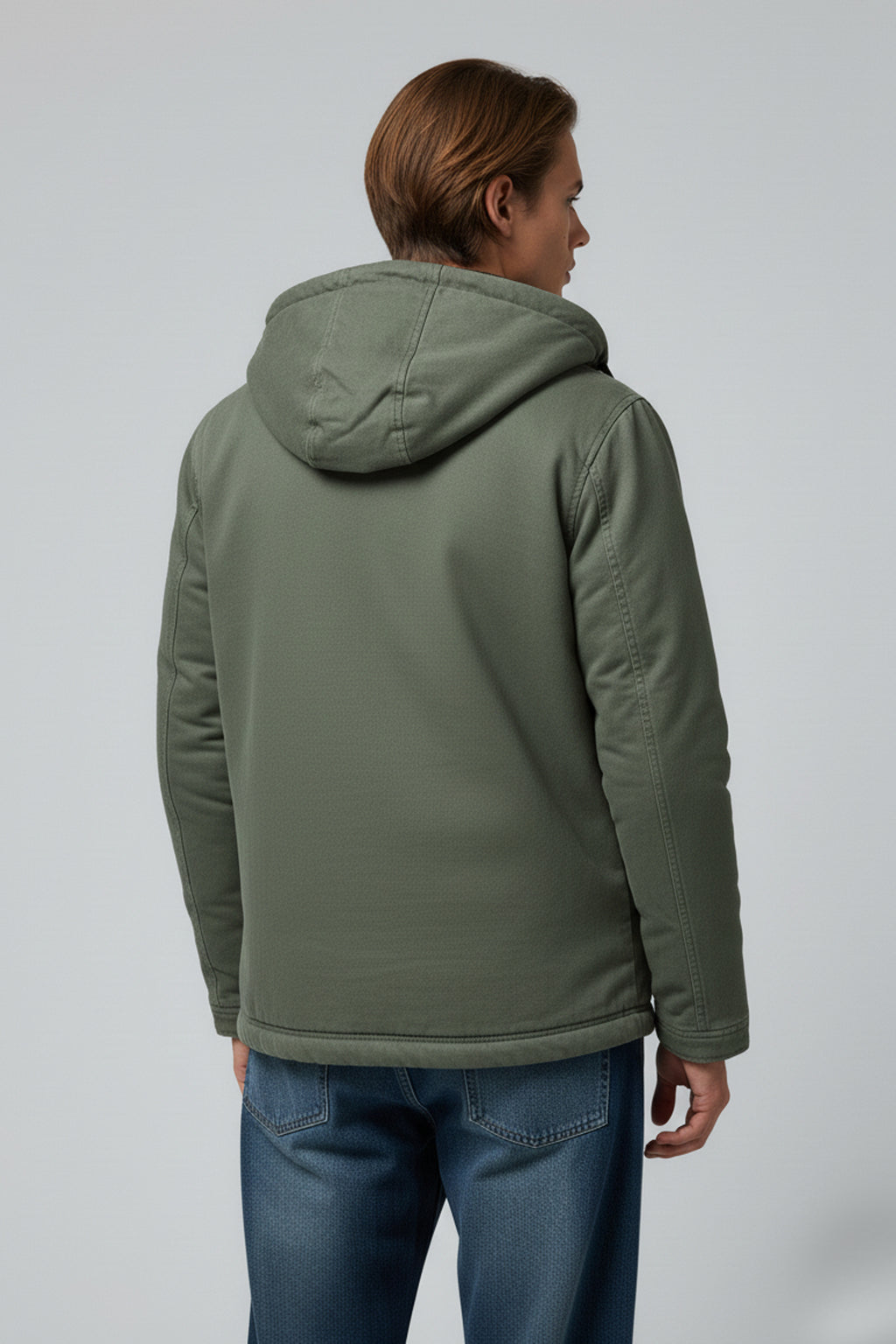 Men’s Hooded Zip Up Jacket