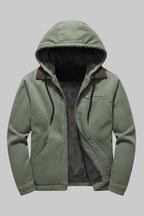 Men’s Hooded Zip Up Jacket