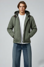 Men’s Hooded Zip Up Jacket