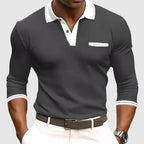 Men’s Long Sleeve Polo Shirt