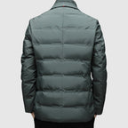 Men’s Long Sleeve Puffer Jacket Zip Up