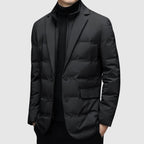 Men’s Long Sleeve Puffer Jacket Zip Up