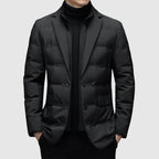 Men’s Long Sleeve Puffer Jacket Zip Up