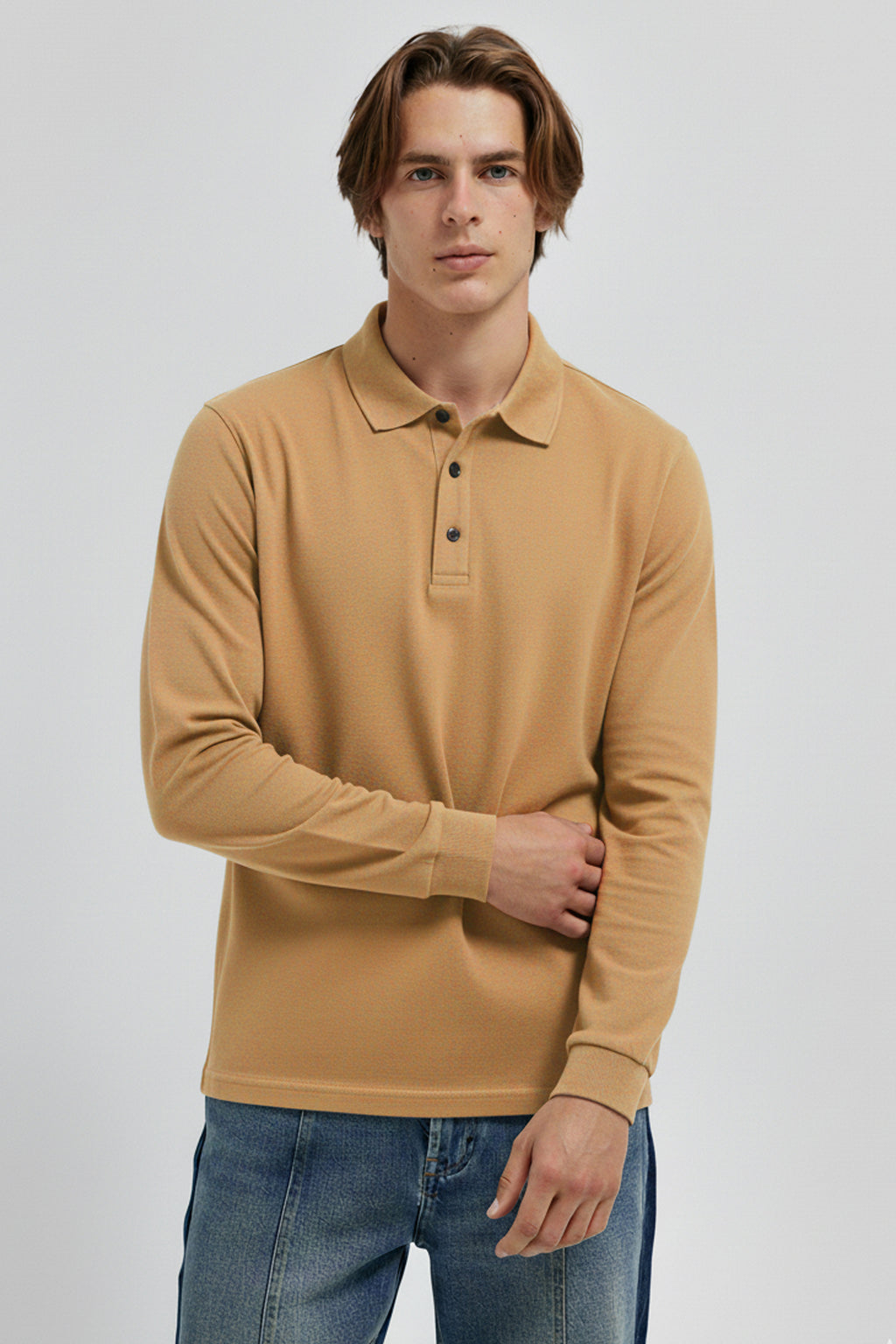 Men’s Polo Shirt Long Sleeve