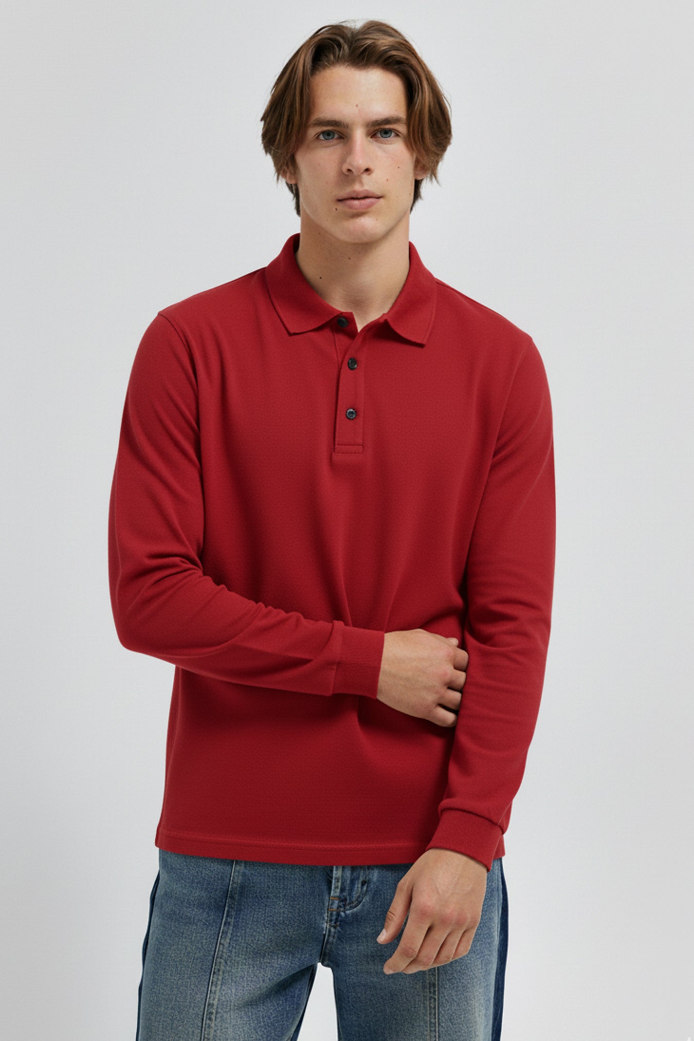 Men’s Polo Shirt Long Sleeve