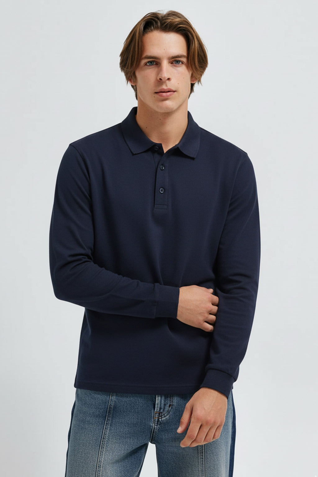 Men’s Polo Shirt Long Sleeve