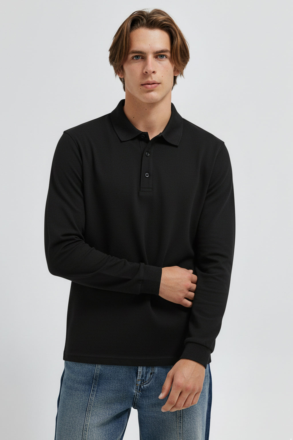 Men’s Polo Shirt Long Sleeve