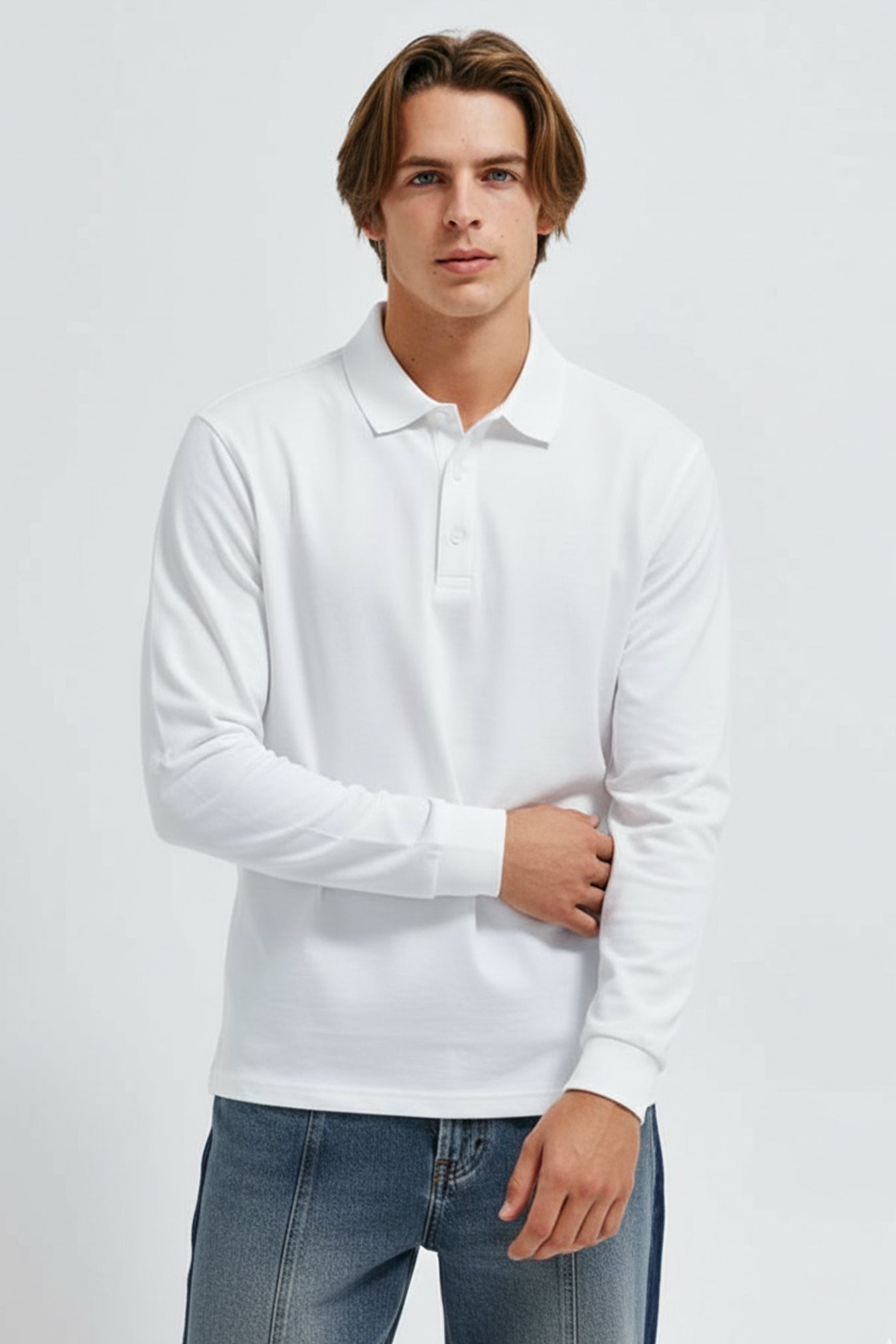 Men’s Polo Shirt Long Sleeve