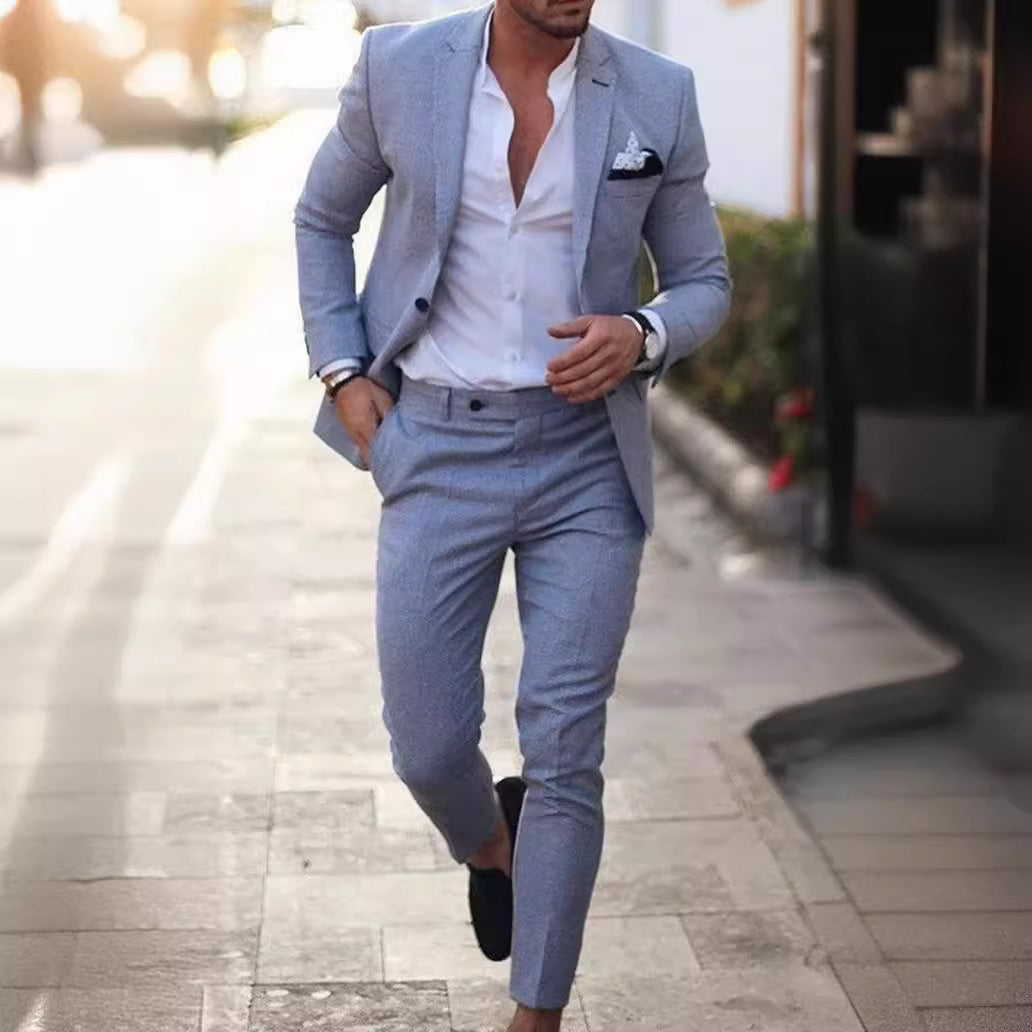 Men’s Slim Fit Two Piece Suit