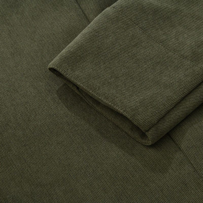 Men’s Stand Collar Short Coat Long Sleeve