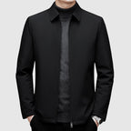 Men’s Stand Collar Zip Up Jacket