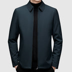 Men’s Stand Collar Zip Up Jacket