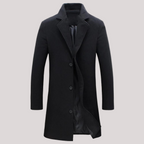 Men’s Winter Button Up Long Coat