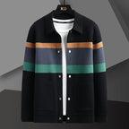 Men’s Winter Colorblock Jacket Long Sleeve