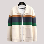 Men’s Winter Colorblock Jacket Long Sleeve