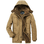 Men’s Winter Hooded Puffer Jacket