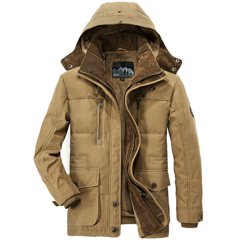 Men’s Winter Hooded Puffer Jacket
