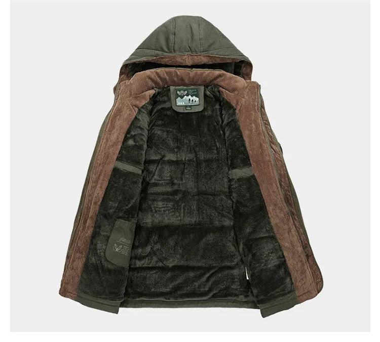 Men’s Winter Hooded Puffer Jacket