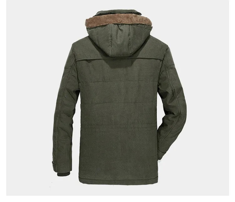 Men’s Winter Hooded Puffer Jacket