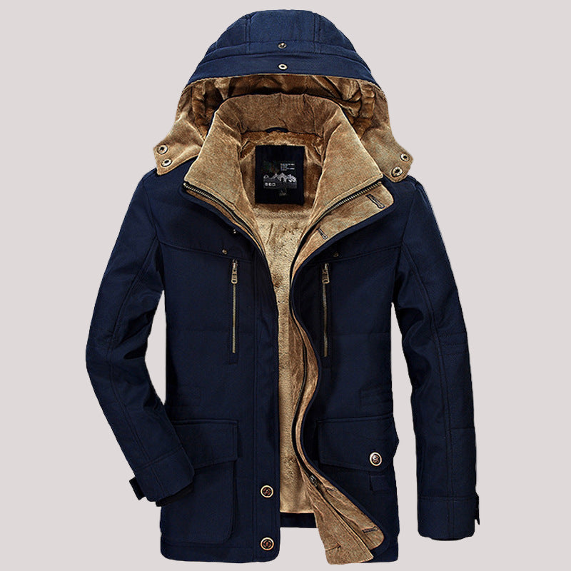 Men’s Winter Hooded Puffer Jacket