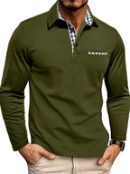 Men’s Winter Long Sleeve Polo Shirt