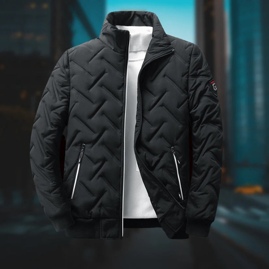 Men’s Winter Puffer Jacket Zip Up