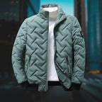 Men’s Winter Puffer Jacket Zip Up
