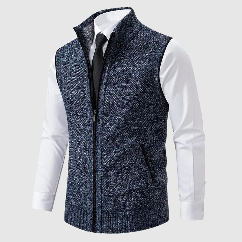 Men’s Zip Up Sweater Vest