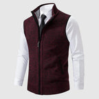 Men’s Zip Up Sweater Vest
