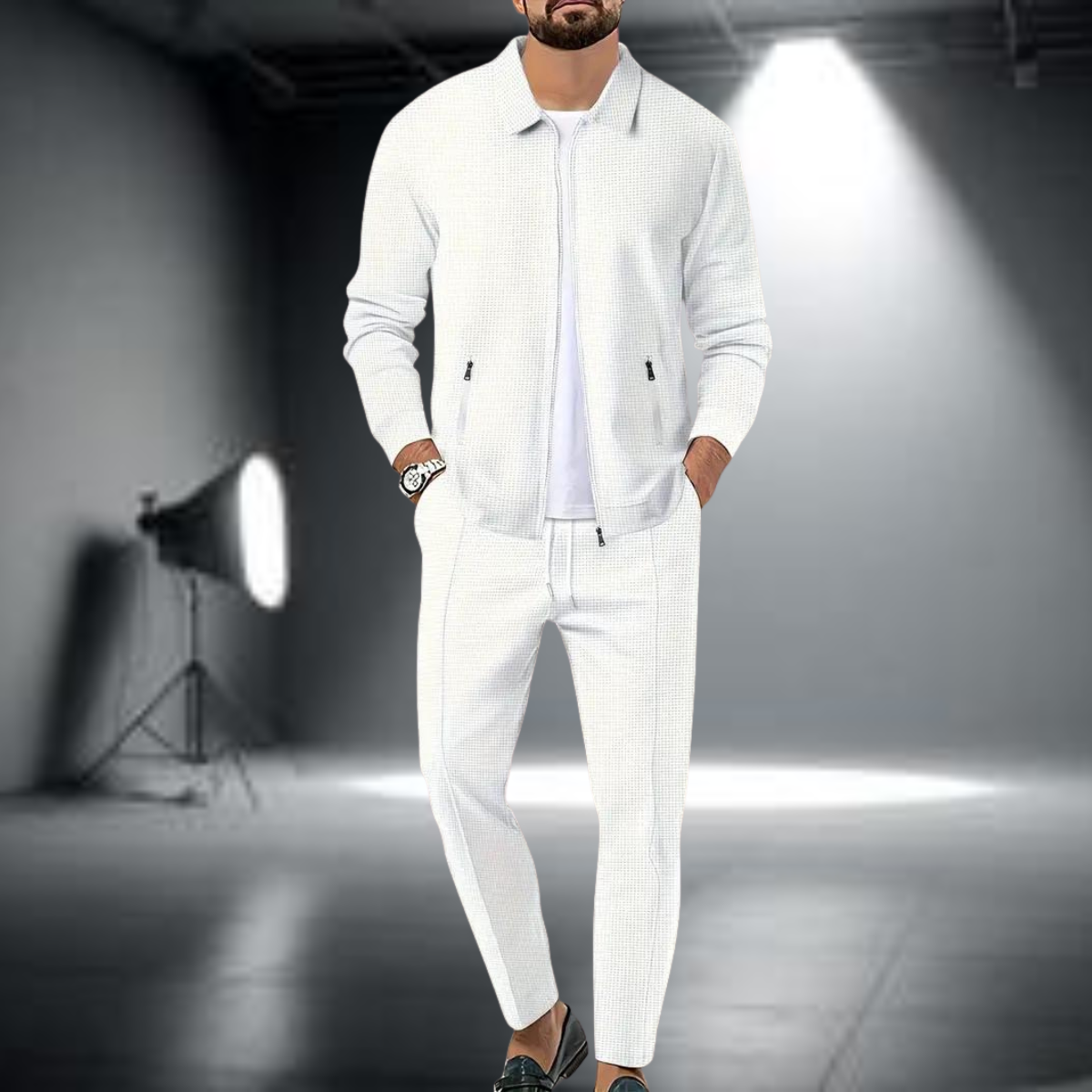 Men’s Zip Up Two Piece Tracksuit