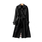 Women’s Belted Double Breasted Trench Coat