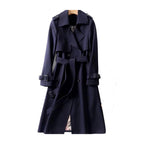 Women’s Belted Double Breasted Trench Coat