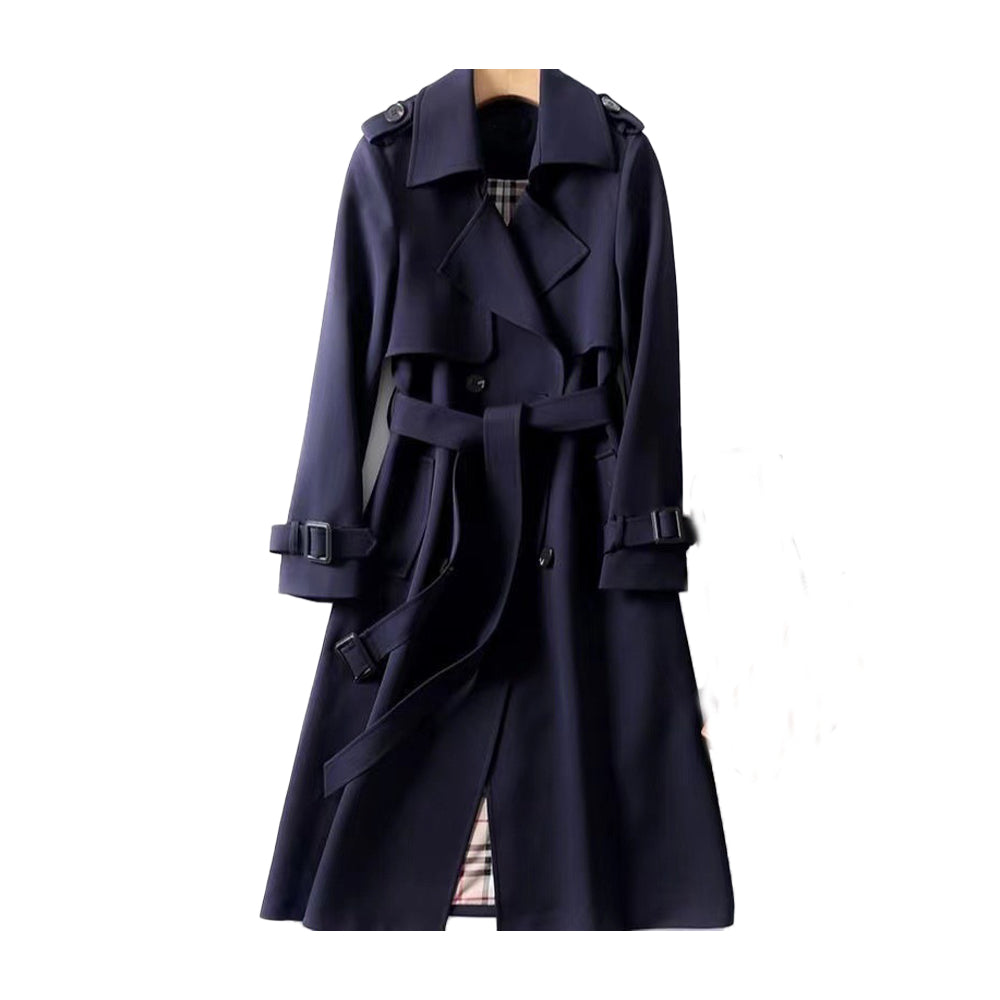 Women’s Belted Double Breasted Trench Coat