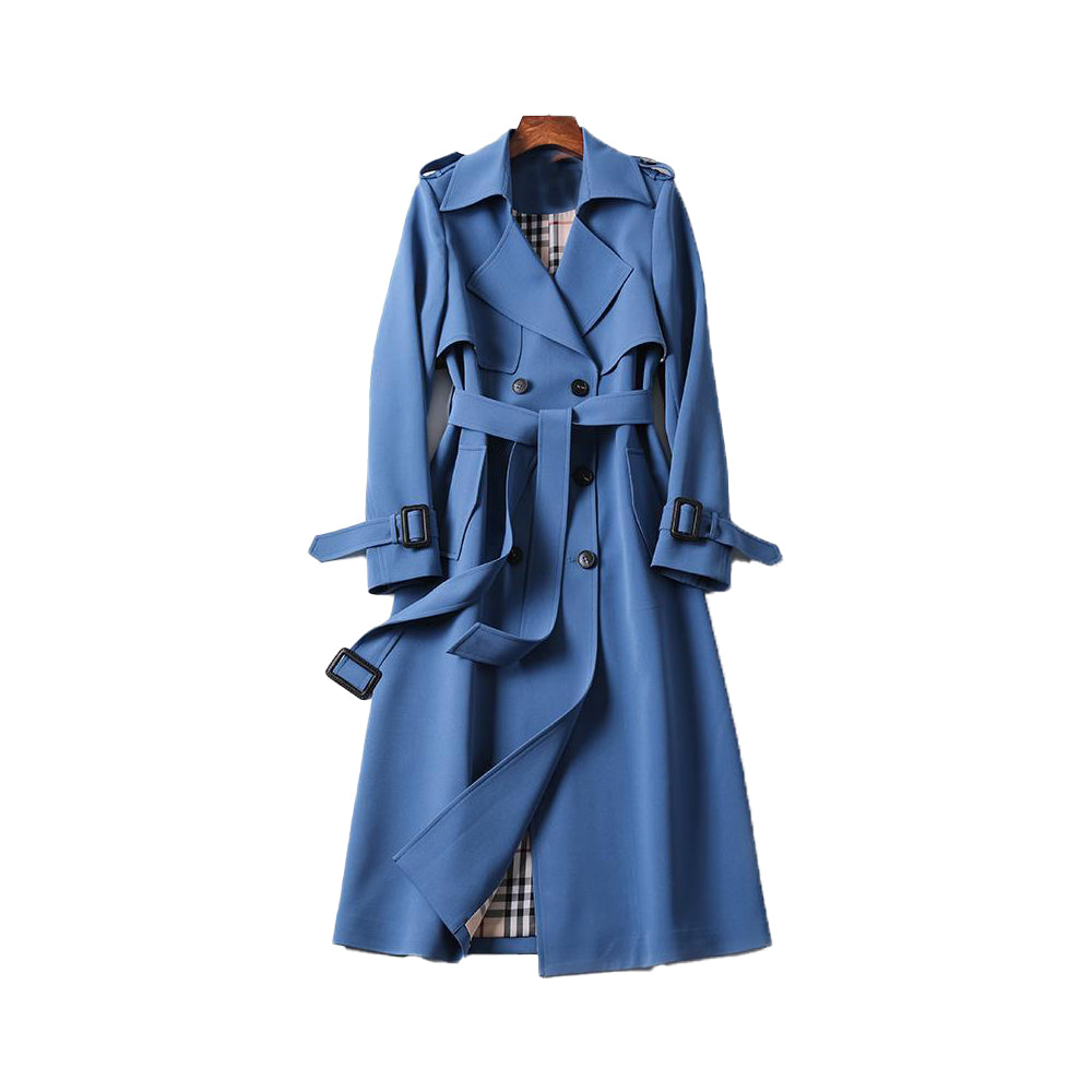 Women’s Belted Double Breasted Trench Coat