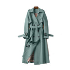 Women’s Belted Double Breasted Trench Coat