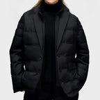 Women’s Button Front Puffer Jacket