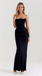 Women’s Evening Bodycon Dress Maxi