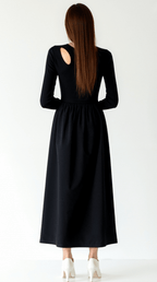 Women’s Evening Dress Maxi Long Sleeve