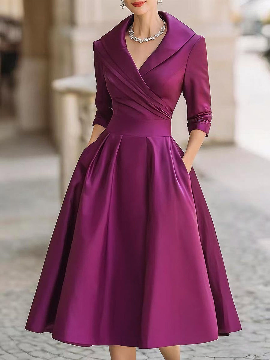 Women’s Evening Midi Dress