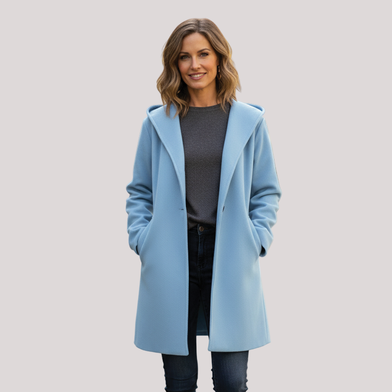 Women’s Hooded Long Coat