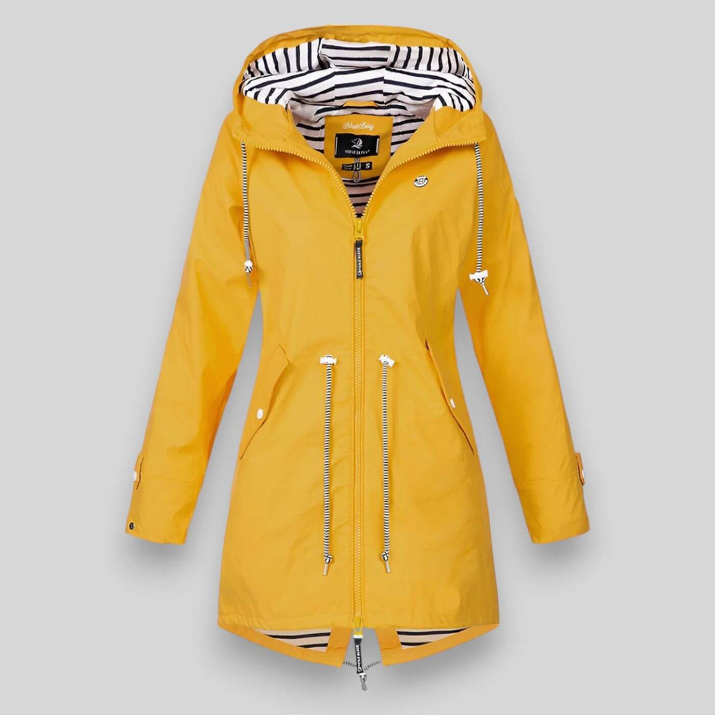 Women’s Hooded Rain Jacket Zip Up