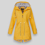 Women’s Hooded Rain Jacket Zip Up