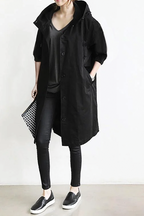 Women’s Hooded Trench Coat